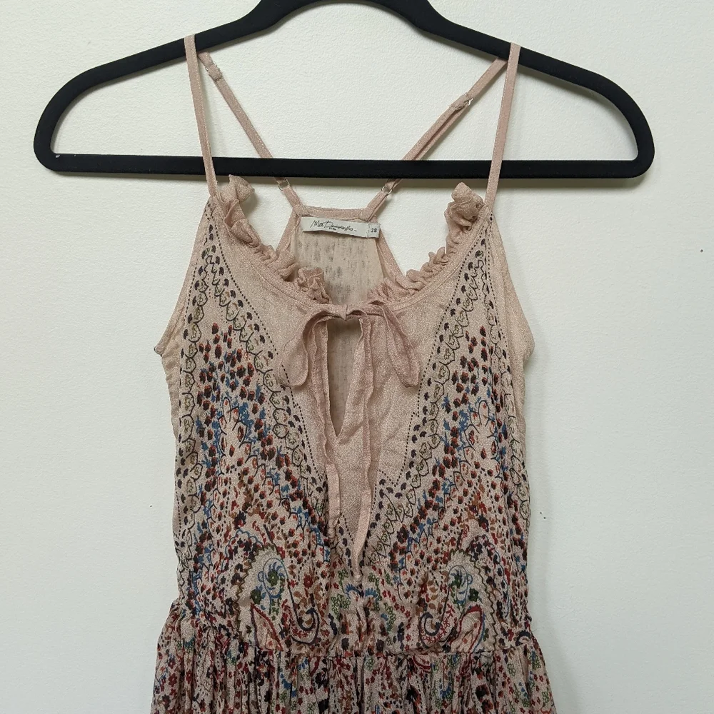 Anthropologie Silk Mes Demoiselles Maxi Dress - Picture 4 of 7